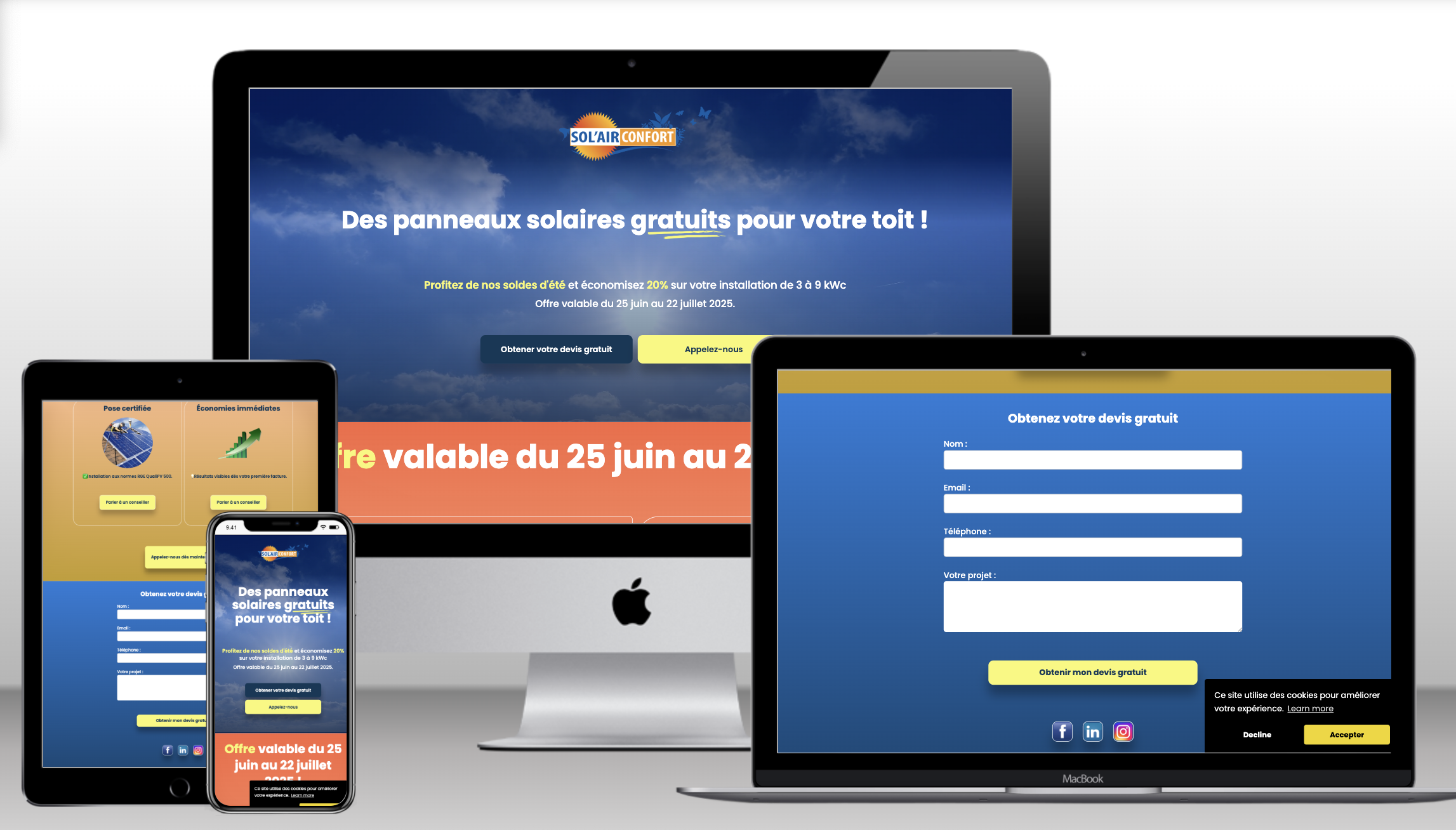 Landing Page